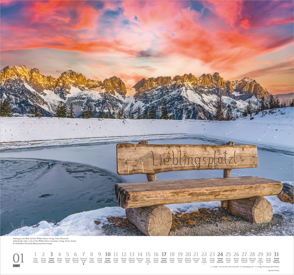 Weitere Ansicht: Geliebte Berge 2027 | Neumann Verlage GmbH & Co. KG