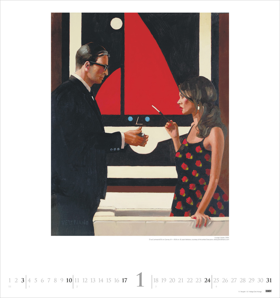 Weitere Ansicht: Jack Vettriano 2027 | Neumann Verlage GmbH & Co. KG