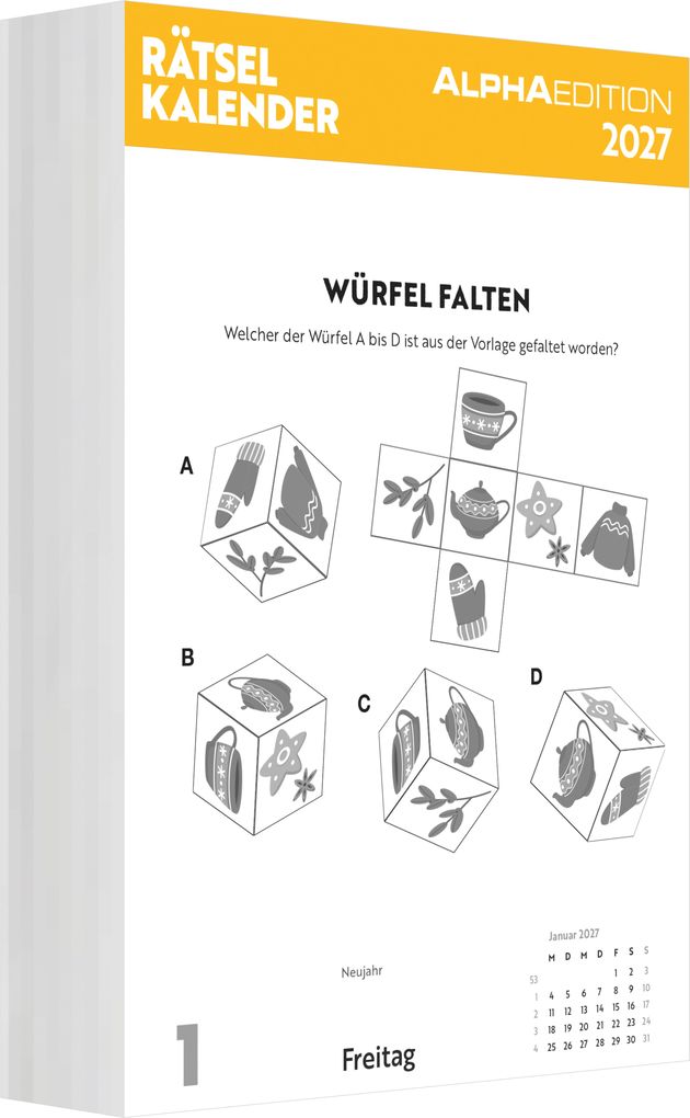 Weitere Ansicht: Rätselkalender 2027 | Neumann Verlage GmbH & Co. KG