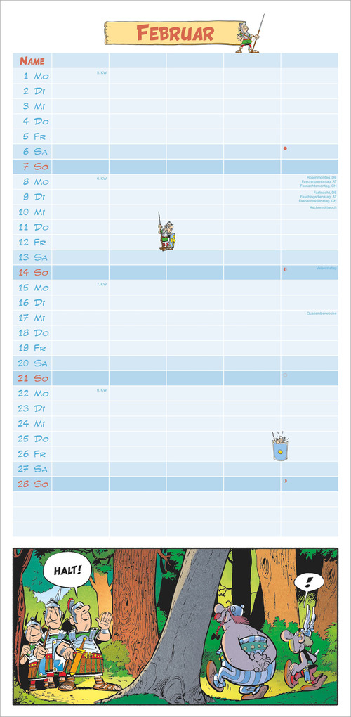 Weitere Ansicht: Asterix & Obelix 2027 | Neumann Verlage GmbH & Co. KG