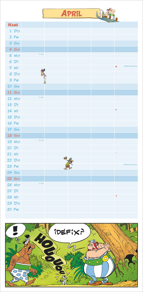 Weitere Ansicht: Asterix & Obelix 2027 | Neumann Verlage GmbH & Co. KG