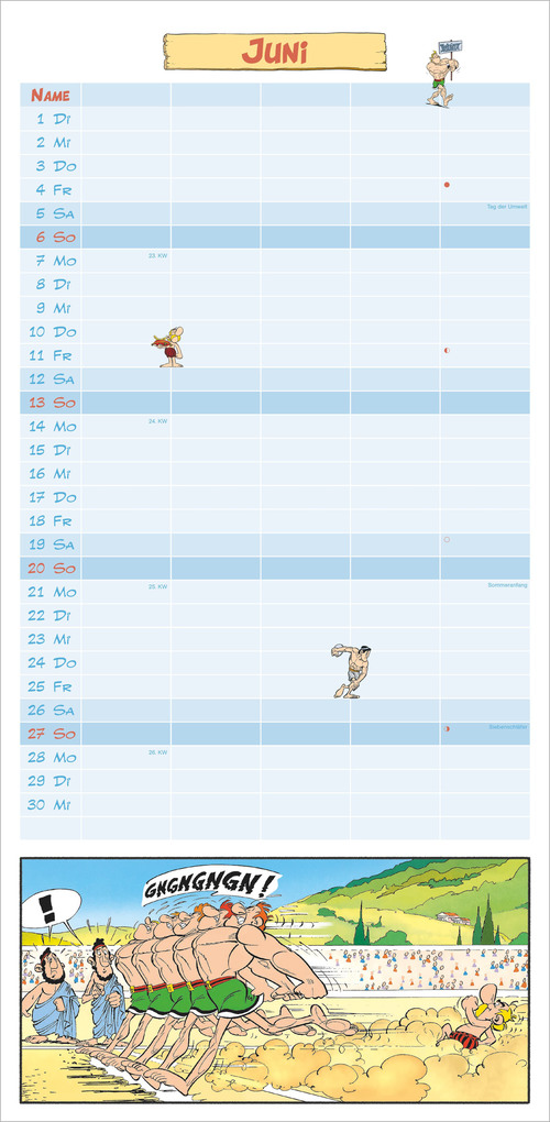 Weitere Ansicht: Asterix & Obelix 2027 | Neumann Verlage GmbH & Co. KG