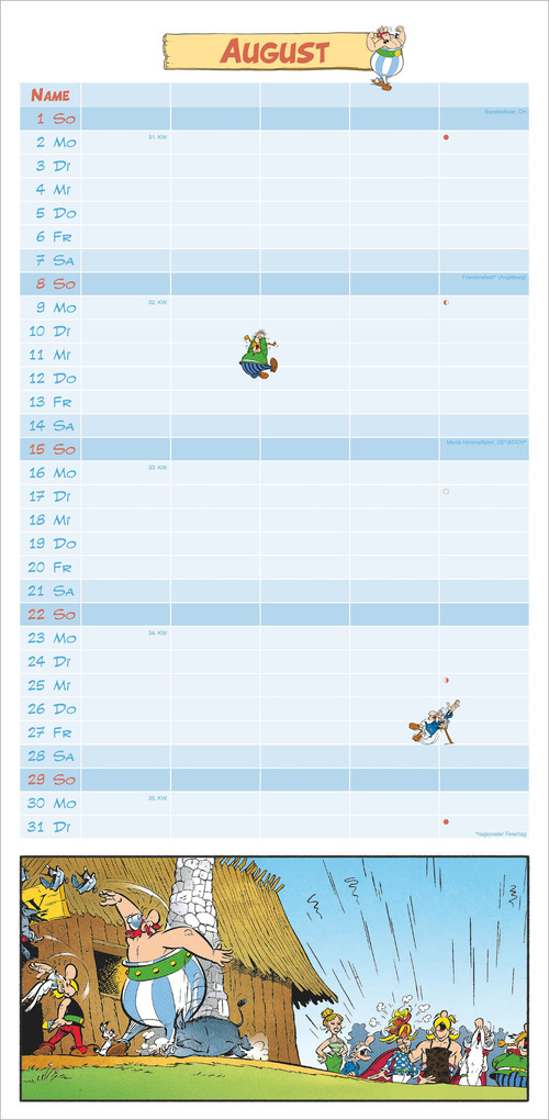 Weitere Ansicht: Asterix & Obelix 2027 | Neumann Verlage GmbH & Co. KG
