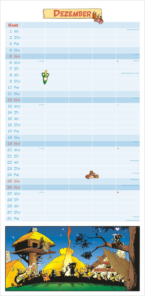 Weitere Ansicht: Asterix & Obelix 2027 | Neumann Verlage GmbH & Co. KG