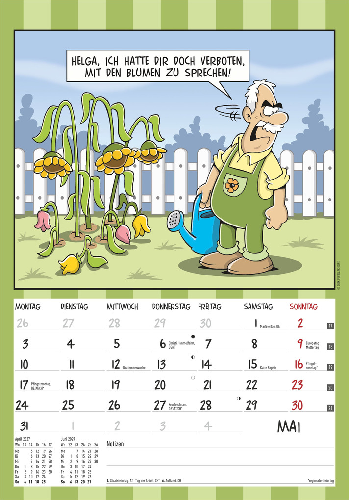 Weitere Ansicht: Der Rentner-Kalender 2027 | Neumann Verlage GmbH & Co. KG