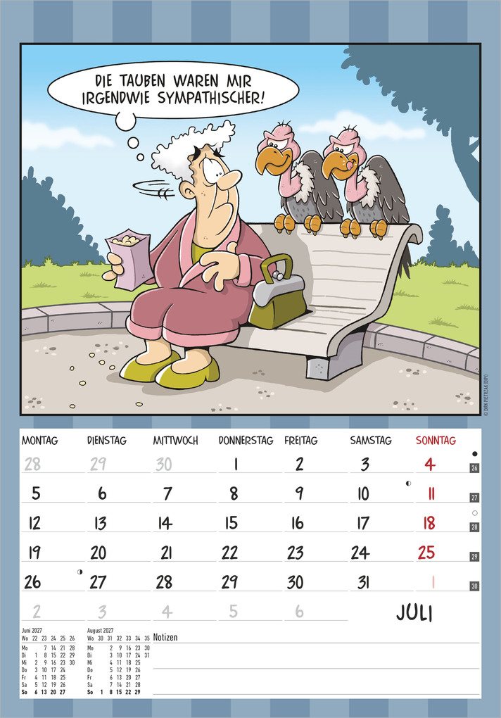 Weitere Ansicht: Der Rentner-Kalender 2027 | Neumann Verlage GmbH & Co. KG