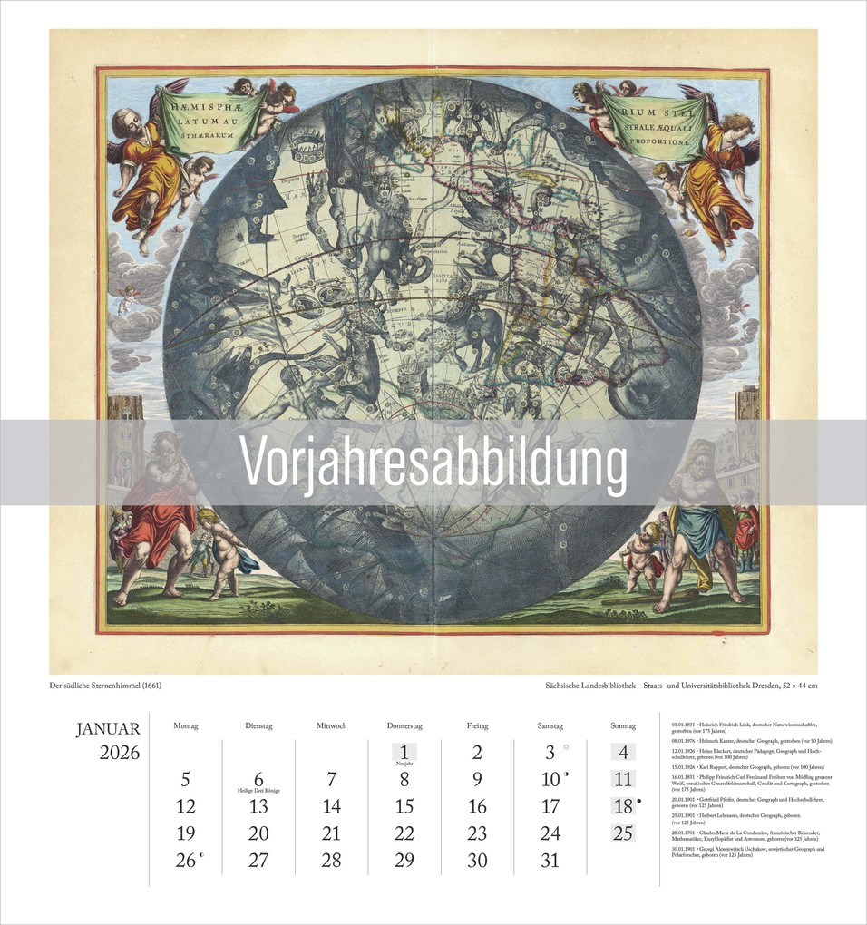 Weitere Ansicht: Geographisch-Kartographischer Kalender 2027 | Neumann Verlage GmbH & Co. KG