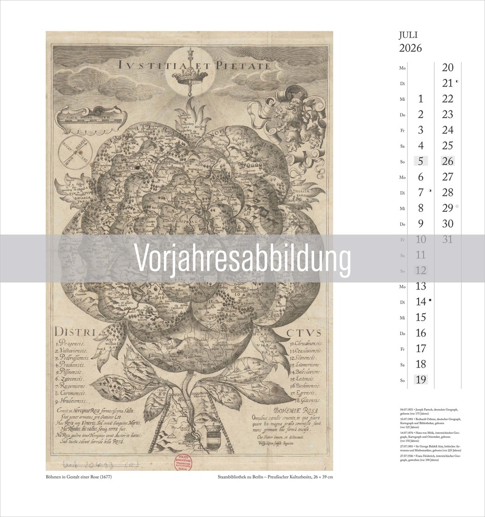 Weitere Ansicht: Geographisch-Kartographischer Kalender 2027 | Neumann Verlage GmbH & Co. KG