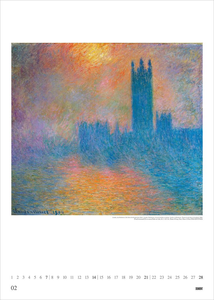 Weitere Ansicht: Claude Monet 2027 | Neumann Verlage GmbH & Co. KG