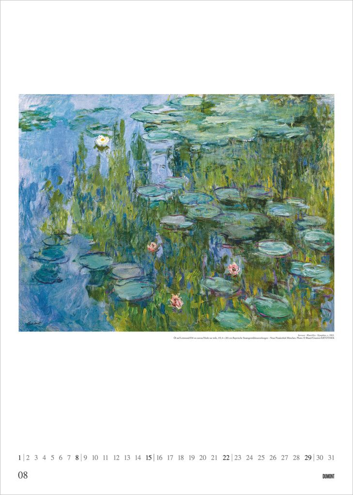 Weitere Ansicht: Claude Monet 2027 | Neumann Verlage GmbH & Co. KG