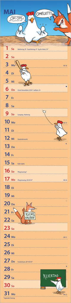 Weitere Ansicht: Notizkalender HUMOR 2027 | Neumann Verlage GmbH & Co. KG