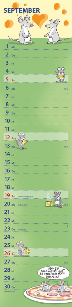 Weitere Ansicht: Notizkalender HUMOR 2027 | Neumann Verlage GmbH & Co. KG