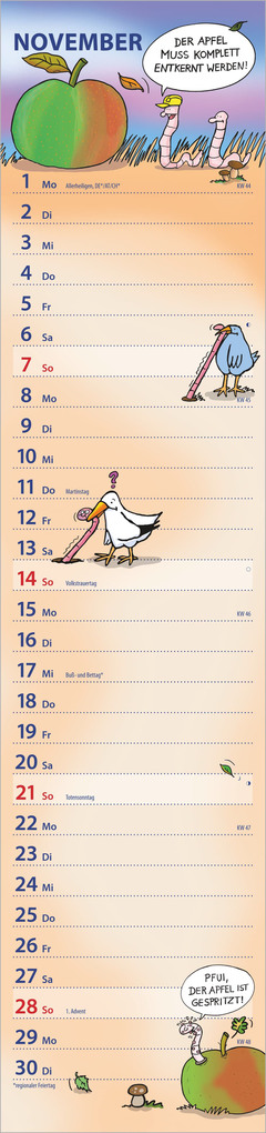 Weitere Ansicht: Notizkalender HUMOR 2027 | Neumann Verlage GmbH & Co. KG