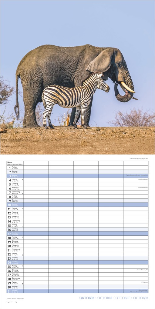 Weitere Ansicht: Familienplaner Beste Freunde 2027 | Neumann Verlage GmbH & Co. KG