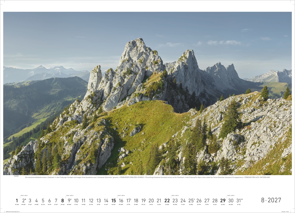 Weitere Ansicht: Faszination Alpen 2027 | Neumann Verlage GmbH & Co. KG