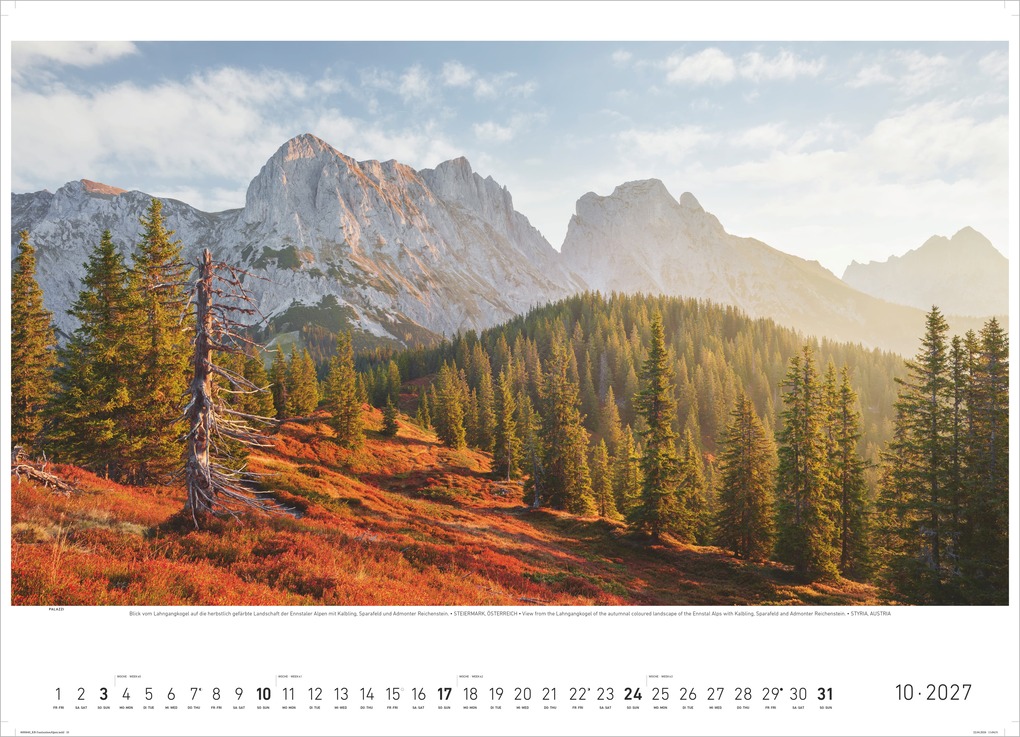Weitere Ansicht: Faszination Alpen 2027 | Neumann Verlage GmbH & Co. KG