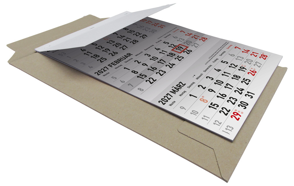 Weitere Ansicht: 3-Monatskalender klein 2027 | Neumann Verlage GmbH & Co. KG