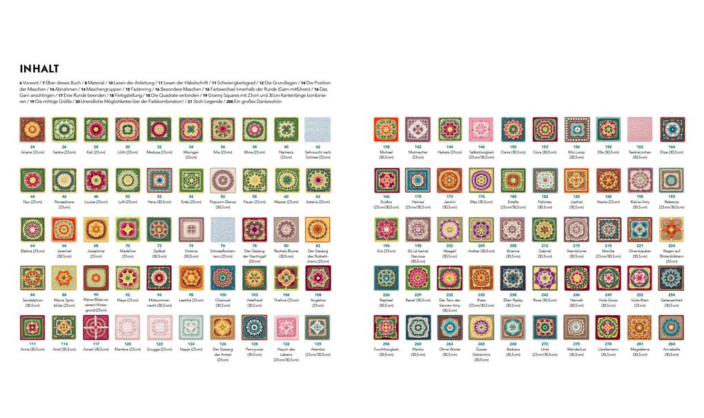 Weitere Ansicht: Musterbibel Granny Squares: Häkelzauber in 3D-Optik | Diana Krenz