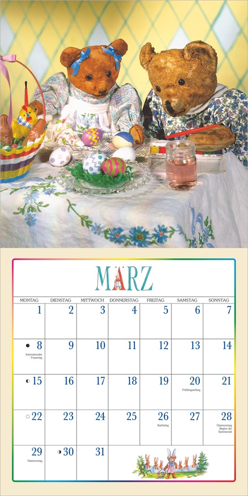 Weitere Ansicht: Der Teddybär Kalender 2027 | Neumann Verlage GmbH & Co. KG