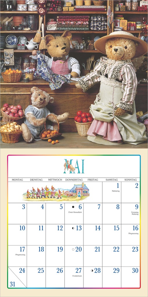 Weitere Ansicht: Der Teddybär Kalender 2027 | Neumann Verlage GmbH & Co. KG
