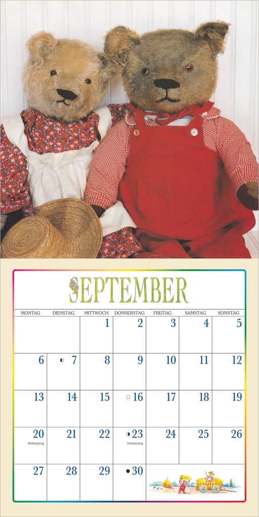 Weitere Ansicht: Der Teddybär Kalender 2027 | Neumann Verlage GmbH & Co. KG