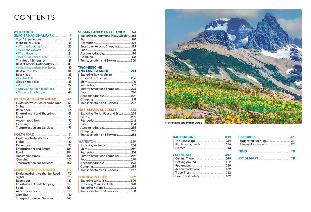 Weitere Ansicht: Moon Glacier National Park | Becky Lomax, Moon Travel Guides