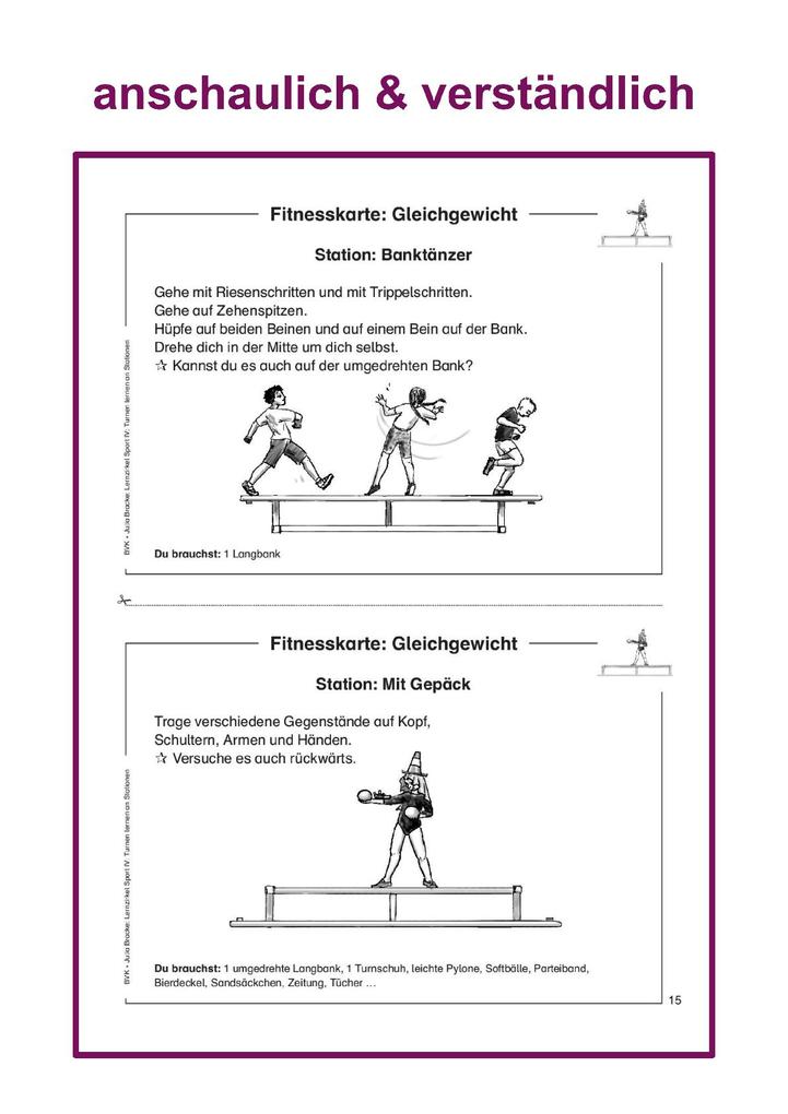 Weitere Ansicht: Lernzirkel Sport 04 | Julia Bracke