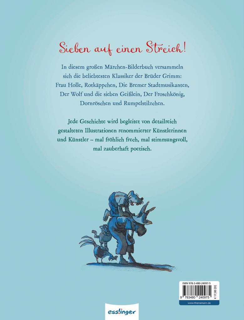 Weitere Ansicht: Brüder Grimm: Das große Märchen-Bilderbuch | Brüder Grimm