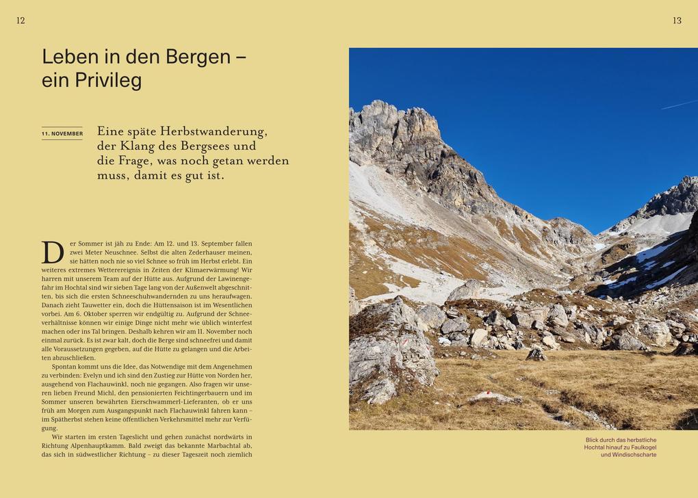 Weitere Ansicht: Am Hüttentisch | Evelyn Matejka, Tom Burger