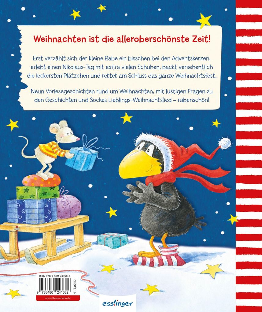 Weitere Ansicht: Der kleine Rabe Socke: Bald ist Weihnachten! | Nele Moost