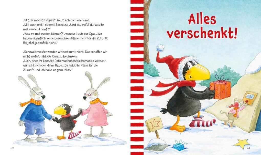 Weitere Ansicht: Der kleine Rabe Socke: Bald ist Weihnachten! | Nele Moost