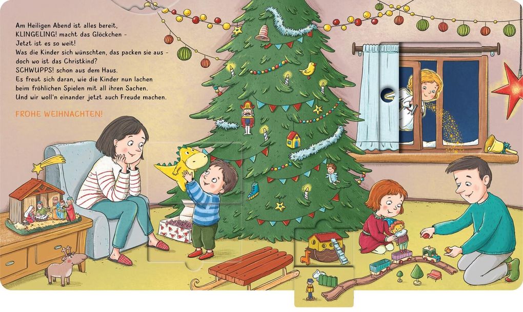 Weitere Ansicht: Dein kleiner Begleiter: Wir warten aufs Christkind | Sabine Praml