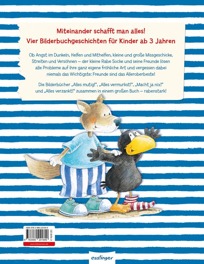 Weitere Ansicht: Der kleine Rabe Socke: Alles Raben-Abenteuer! | Nele Moost