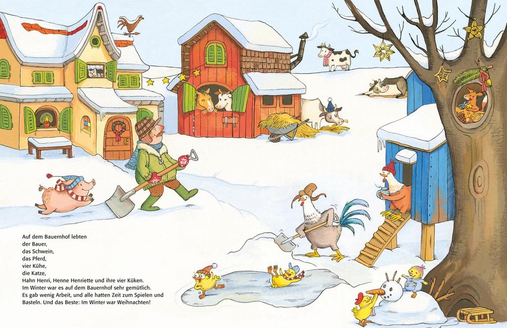 Weitere Ansicht: Henri und Henriette feiern Weihnachten | Cee Neudert