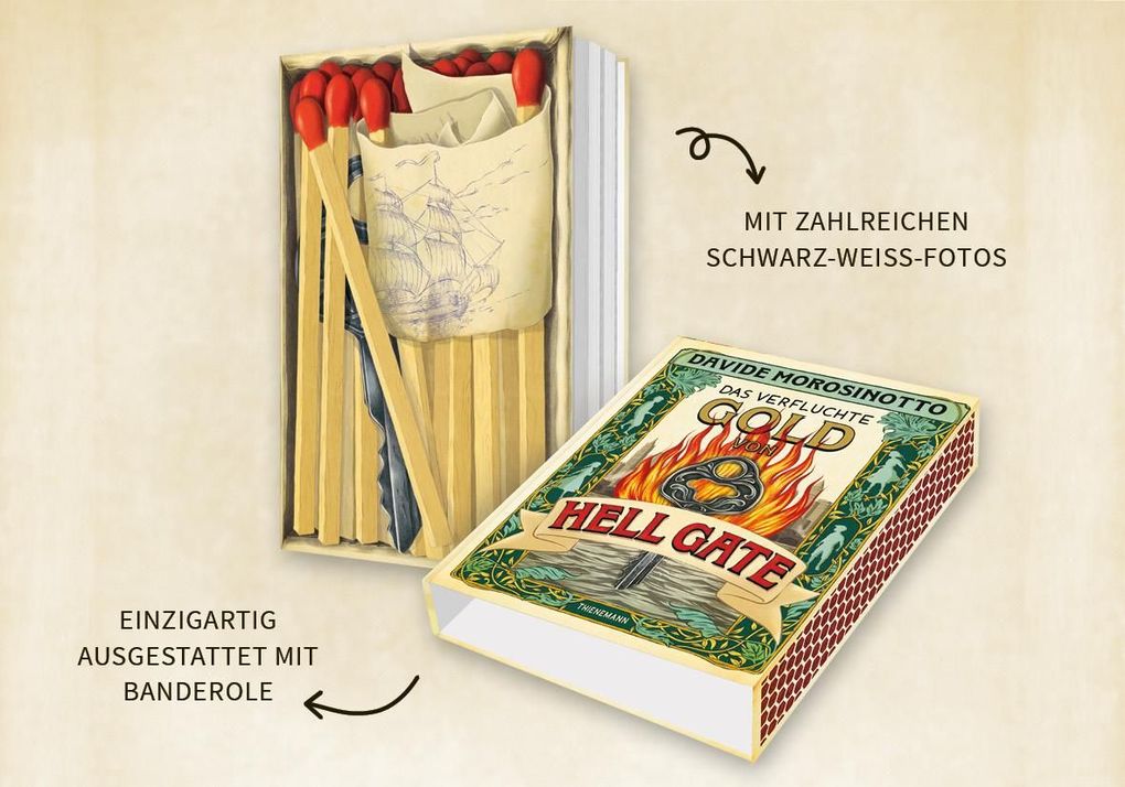 Weitere Ansicht: Das verfluchte Gold von Hell Gate | Davide Morosinotto
