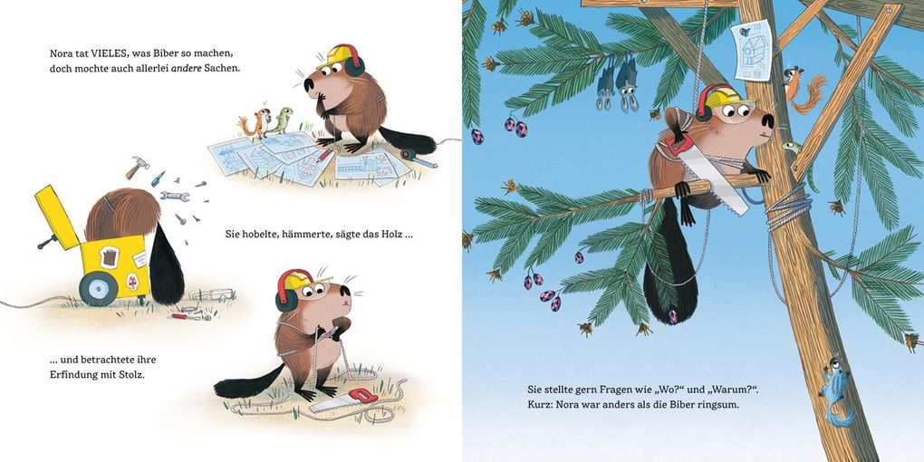 Weitere Ansicht: Die kleine Biber-Bande | Lu Fraser