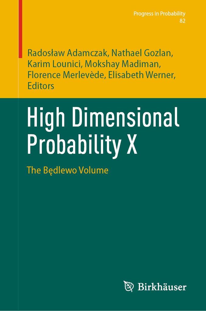 Produktbild: High Dimensional Probability X
