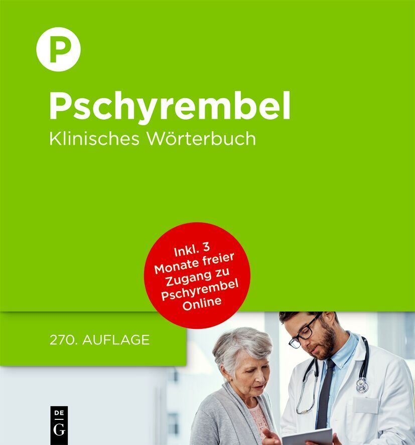 Produktbild: Pschyrembel Klinisches Wörterbuch