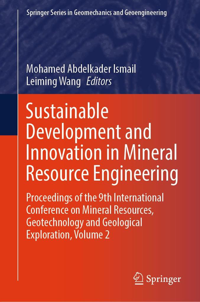 Produktbild: Sustainable Development and Innovation in Mineral Resource Engineering