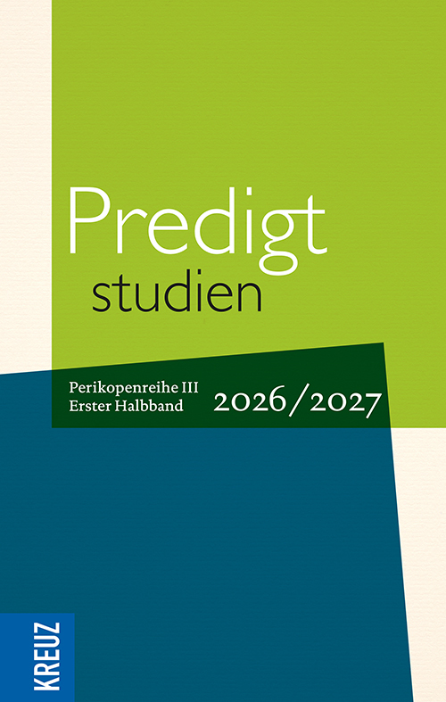 Produktbild: Predigtstudien 2026/2027 - 1. Halbband