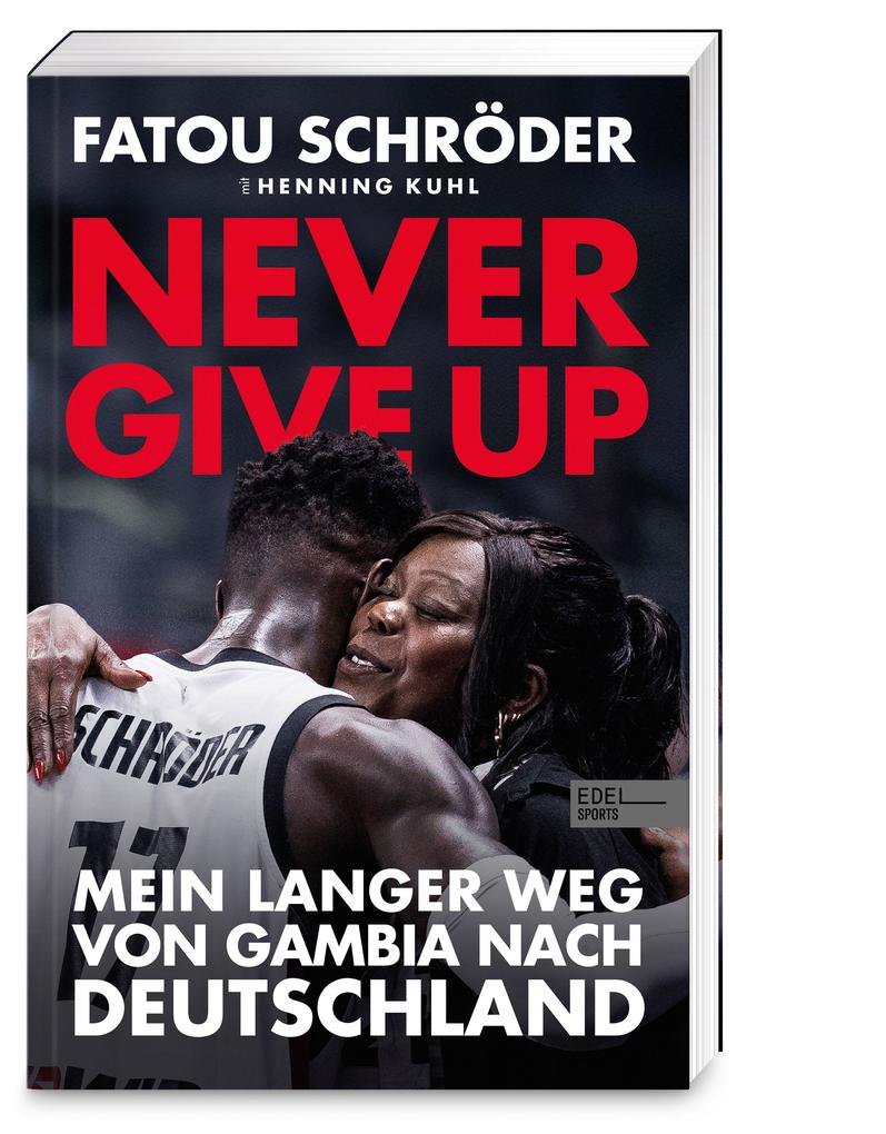 Produktbild: Never give up | Fatou Schröder, Henning Kuhl