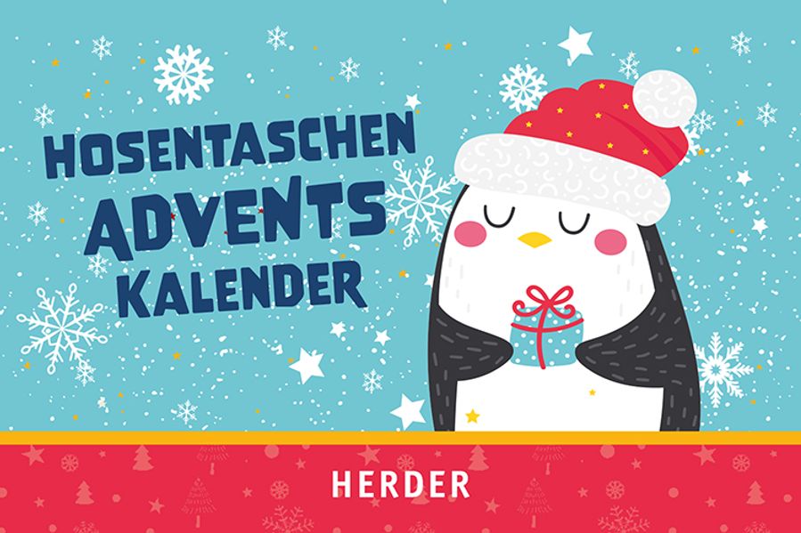 Produktbild: Hosentaschenadventskalender 2026 - mit Illustrationen