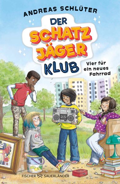 Produktbild: Der Schatzjäger-Klub - Vier für ein neues Fahrrad | Andreas Schlüter
