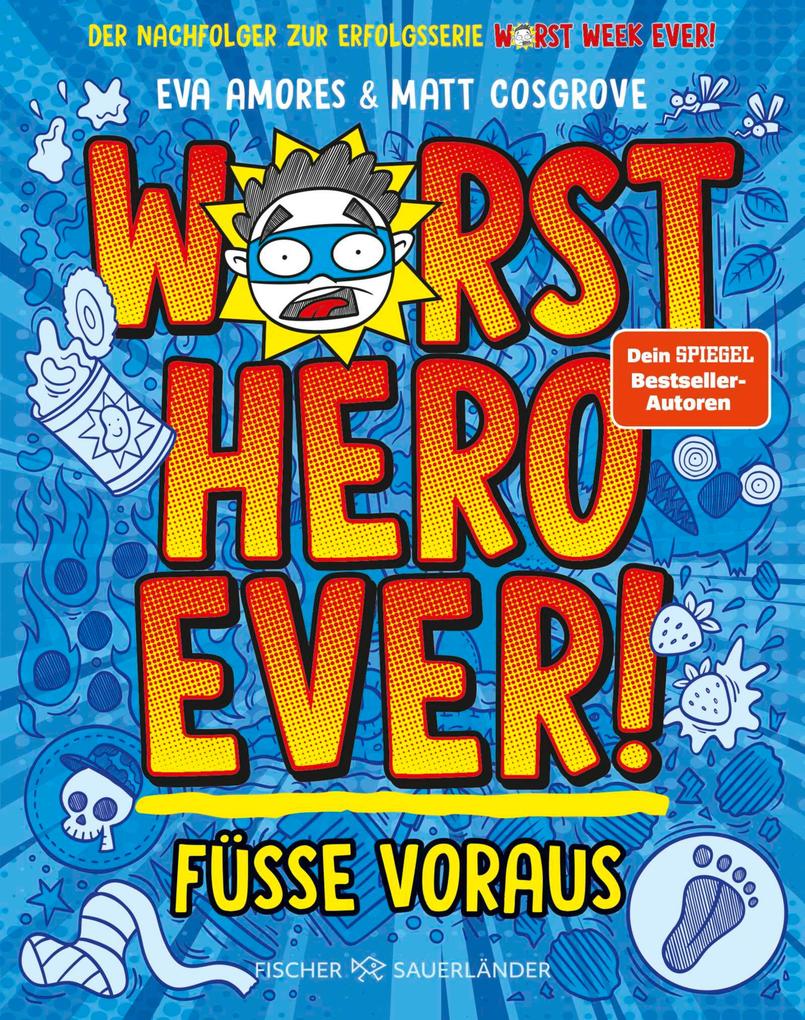 Produktbild: Worst Hero Ever 1 - Füße voraus | Matt Cosgrove, Eva Amores