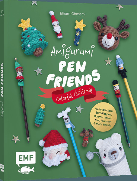 Produktbild: Amigurumi Pen Friends - Colorful Christmas | Elham Ghasemi