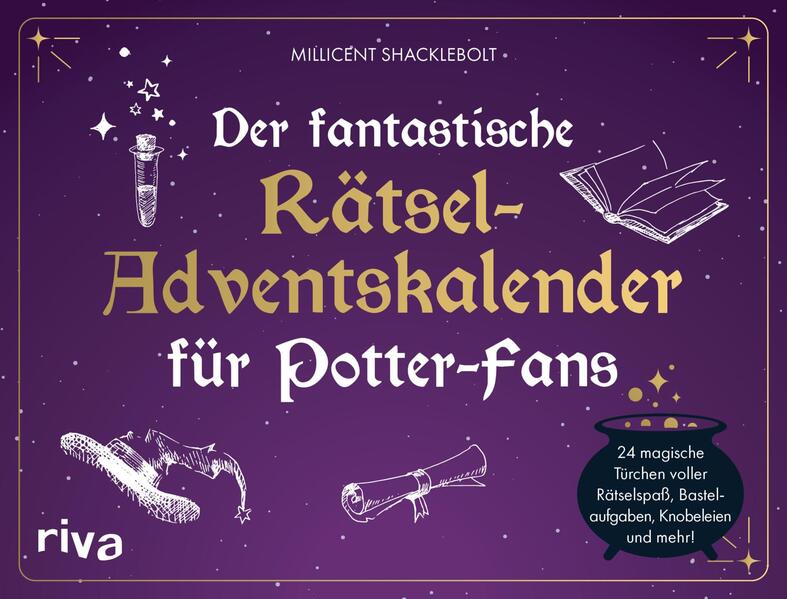 Produktbild: Der fantastische Rätsel-Adventskalender für Potter-Fans | Millicent Shacklebolt