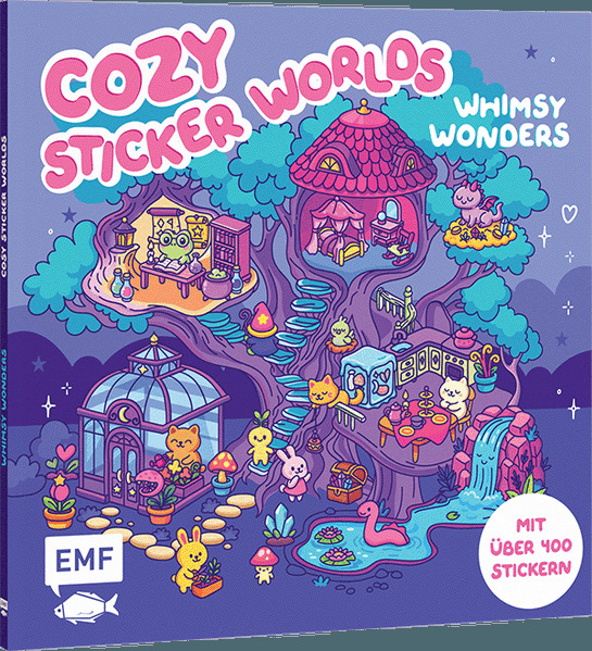 Produktbild: Cozy Sticker Worlds - Whimsy Wonders