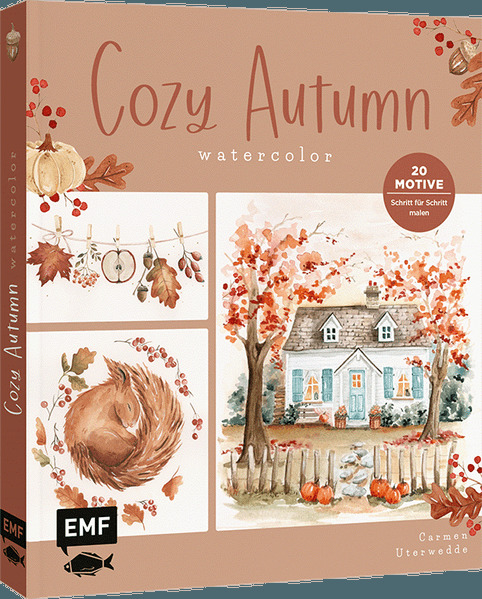 Produktbild: Cozy Autumn - Watercolor im Herbst | Carmen Uterwedde