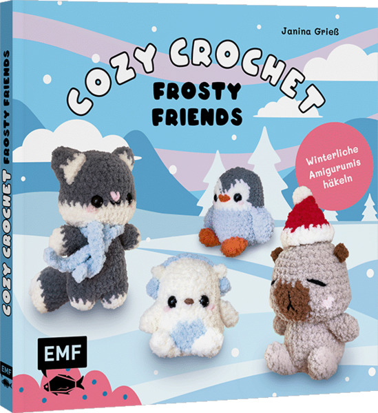 Produktbild: Cozy Crochet - Frosty Friends: Winterliche Amigurumis häkeln mit @crochetbyjanina | Janina Grieß
