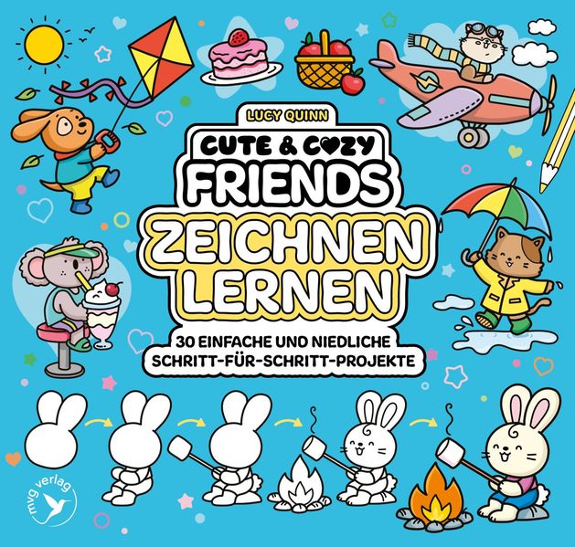 Produktbild: Cute & Cozy Friends - Zeichnen lernen | Lucy Quinn